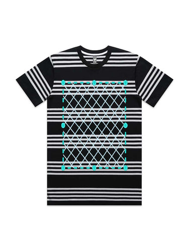 AS Colour Classic Heavyweight Quad Stripe Tee
